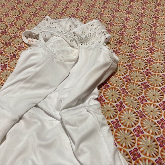 Lilly Pulitzer Nolea White Sleeveless Midi Dress with Peplum - Picture 9 of 16